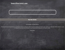 Tablet Screenshot of lemeridienrimini.com